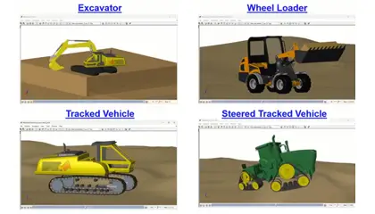 載具、動力傳動以及工具建模